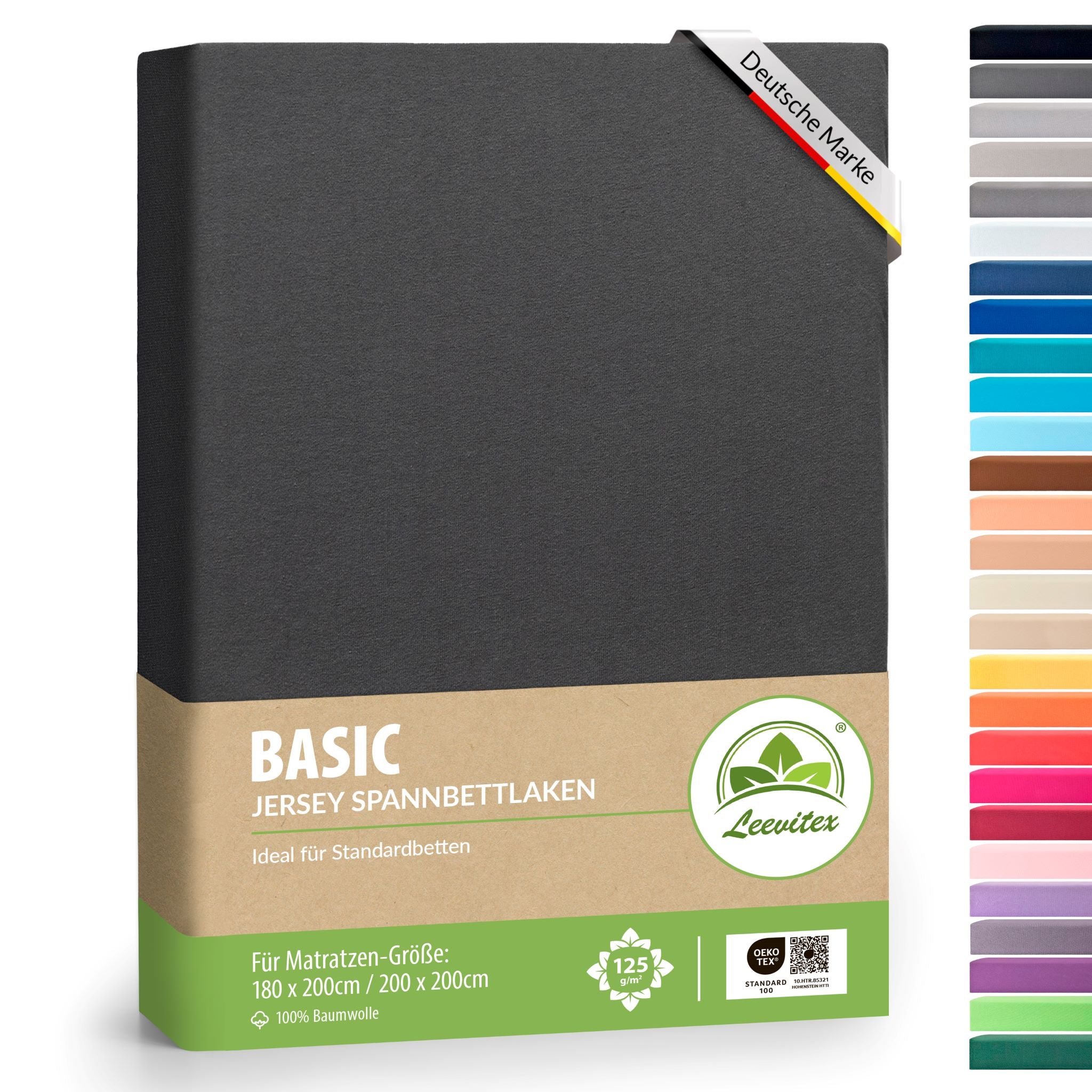 Basic Spannbettlaken 180x200 cm
