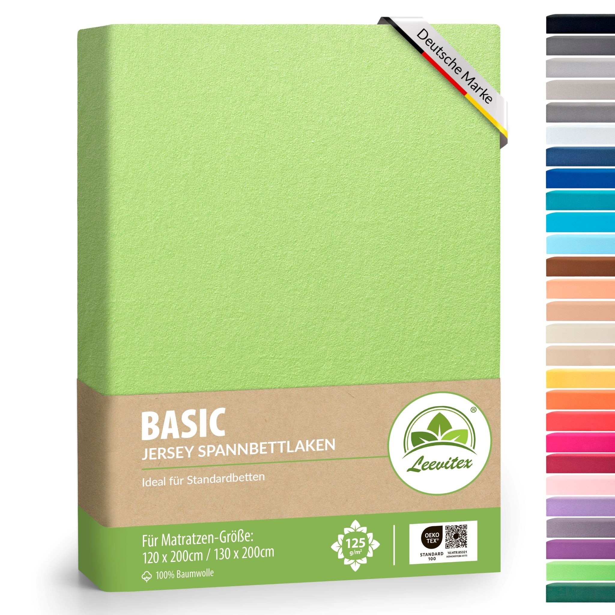 Basic Spannbettlaken 120x200 cm