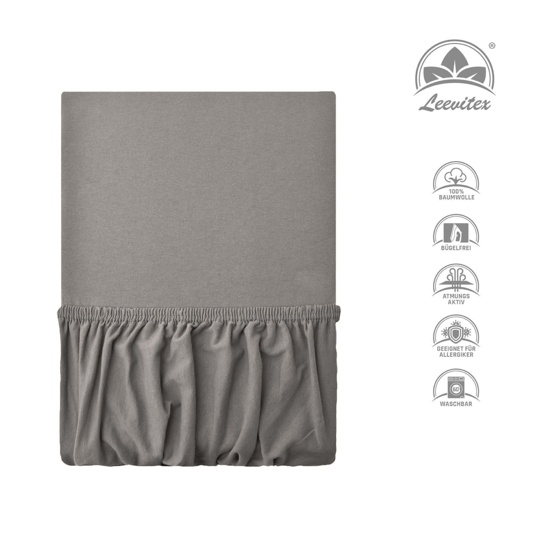 Topper Spannbettlaken 90x200 bis 100x200 / 220 cm