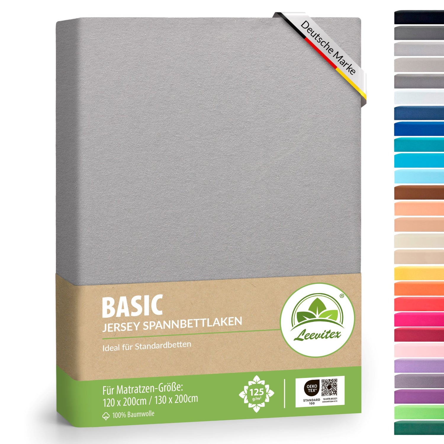 Basic Spannbettlaken 120x200 cm
