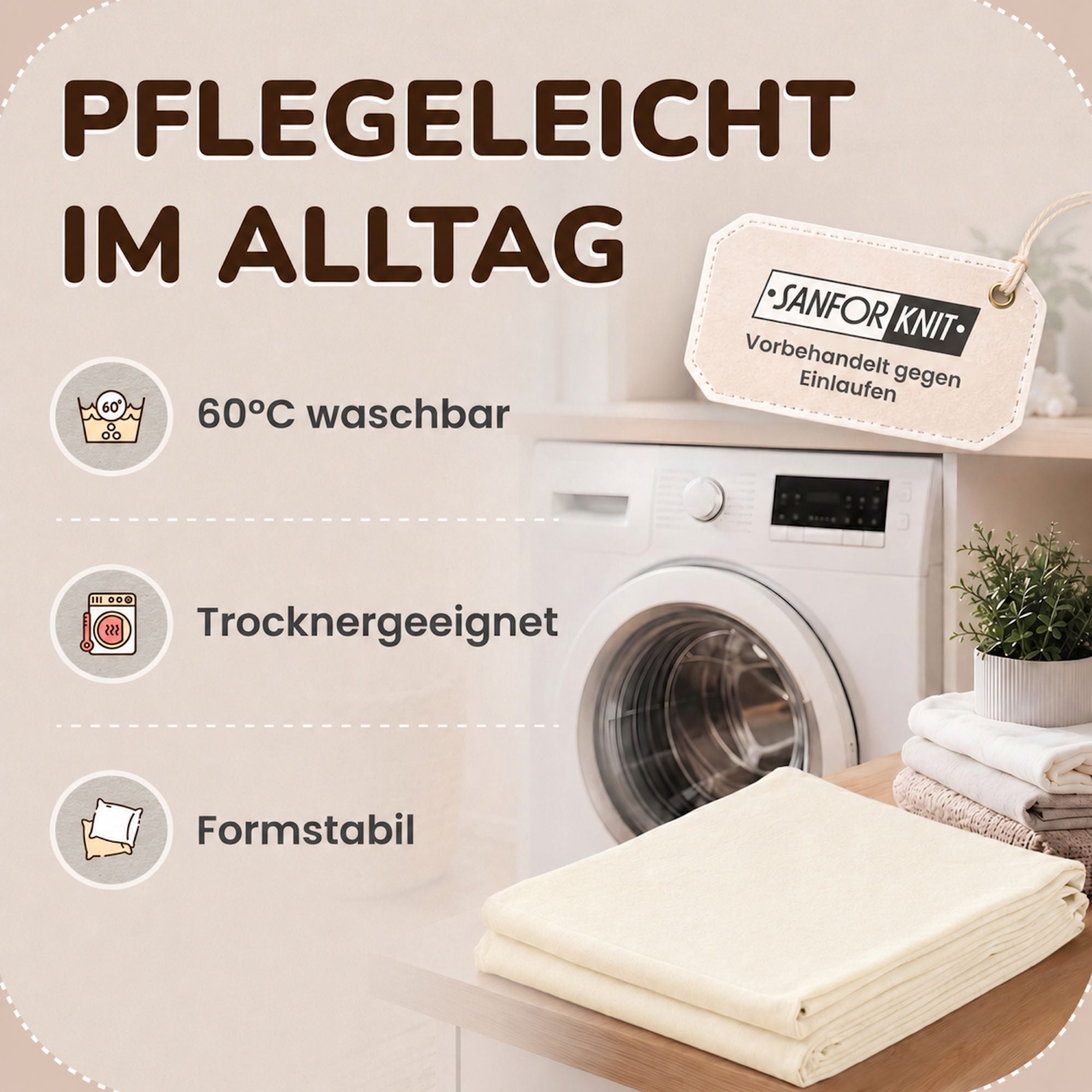Kissenbezüge 2er Set 40x60 cm - 100% Baumwolle, stilvoll und gemütlich