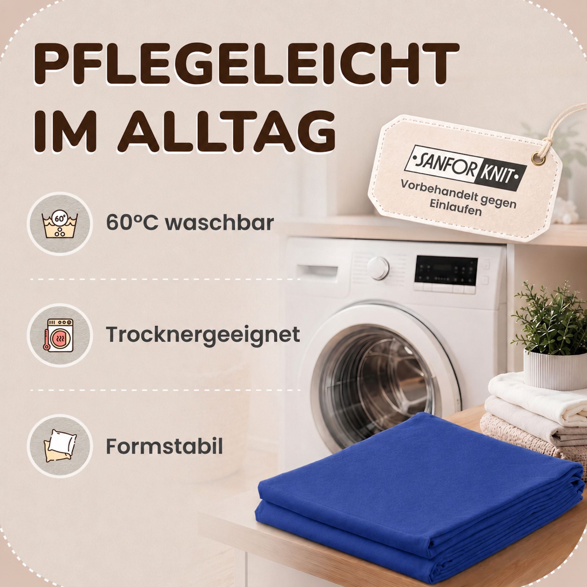 Kissenbezüge 2er Set 40x60 cm - 100% Baumwolle, stilvoll und gemütlich