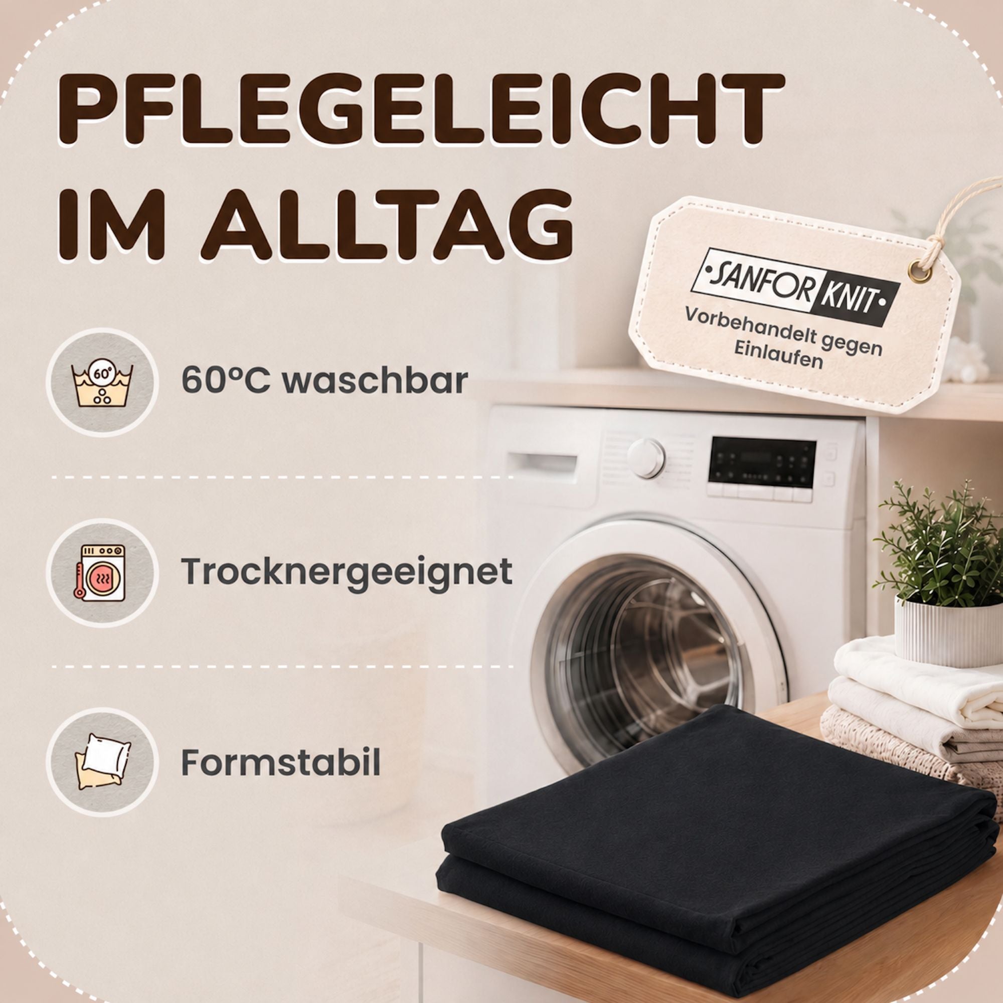 Kissenbezüge 2er Set 40x40 cm - 100% Baumwolle, stilvoll und gemütlich