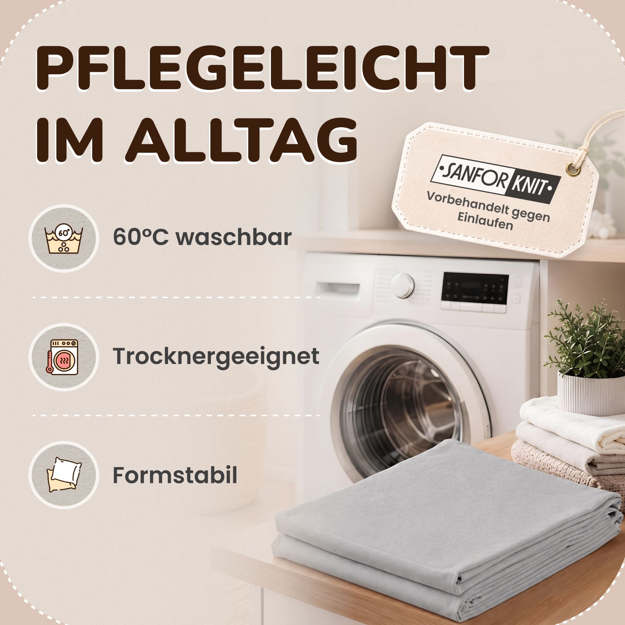 Kissenbezüge 2er Set 40x60 cm - 100% Baumwolle, stilvoll und gemütlich
