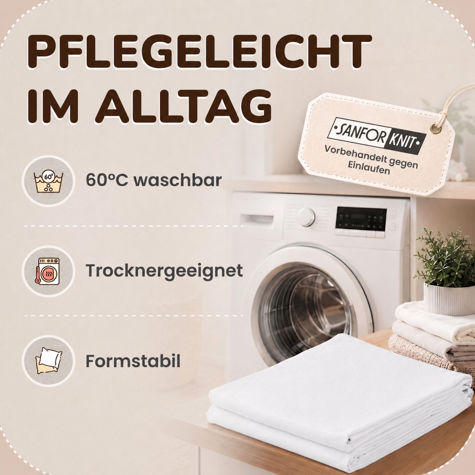 Kissenbezüge 2er Set 40x60 cm - 100% Baumwolle, stilvoll und gemütlich