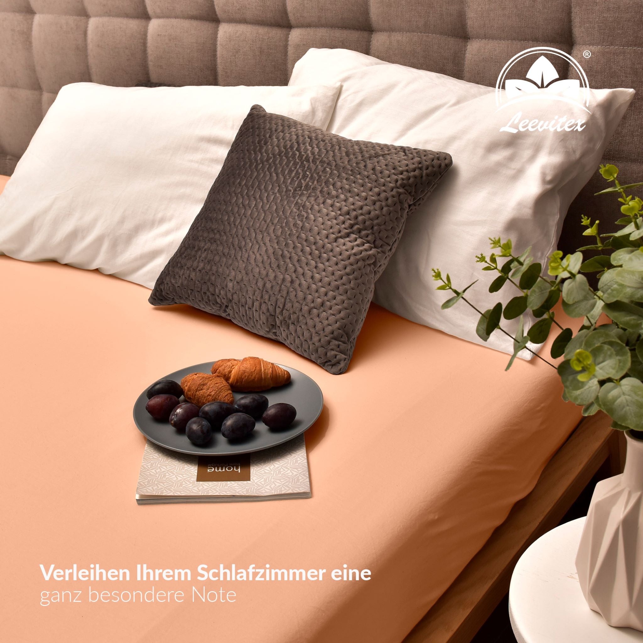 Topper Spannbettlaken 180x200 bis 200x200 / 220 cm