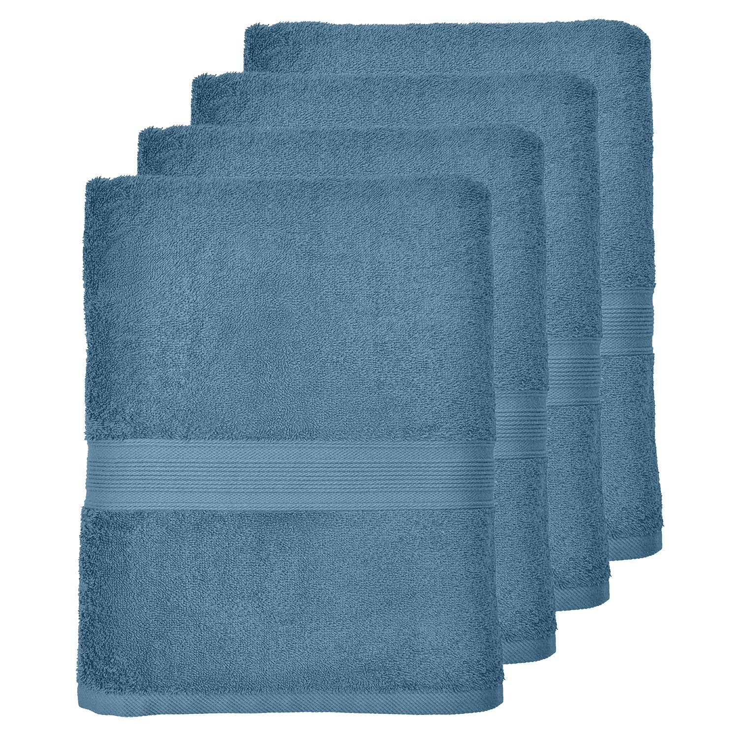 Handtücher von Leevitex – 4er Set, 100% Baumwolle, 50 x 100 cm, weich und saugfähig