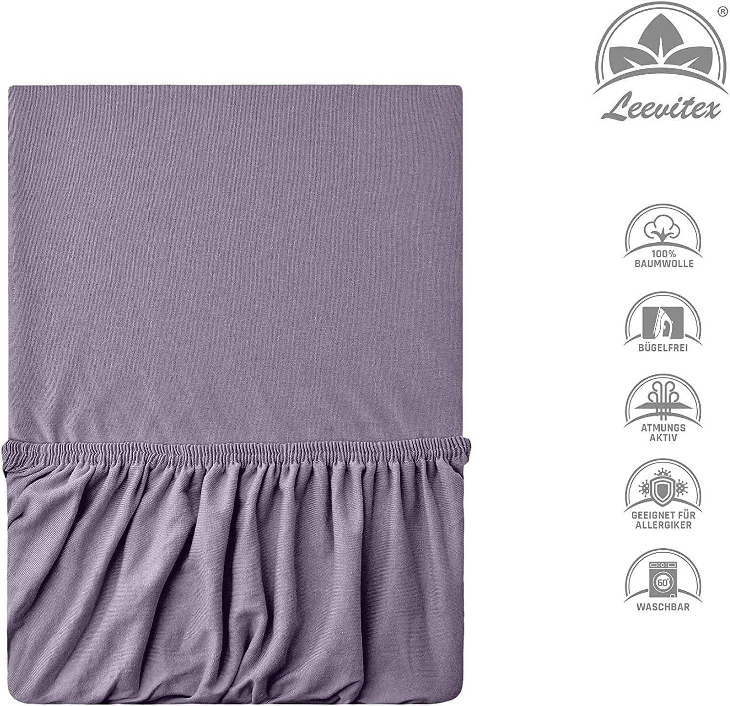 Topper Spannbettlaken 90x200 bis 100x200 / 220 cm
