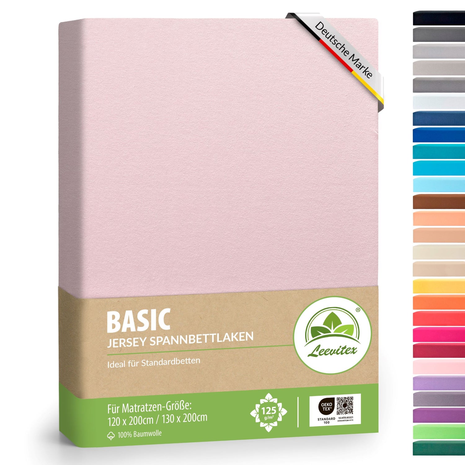 Basic Spannbettlaken 120x200 cm