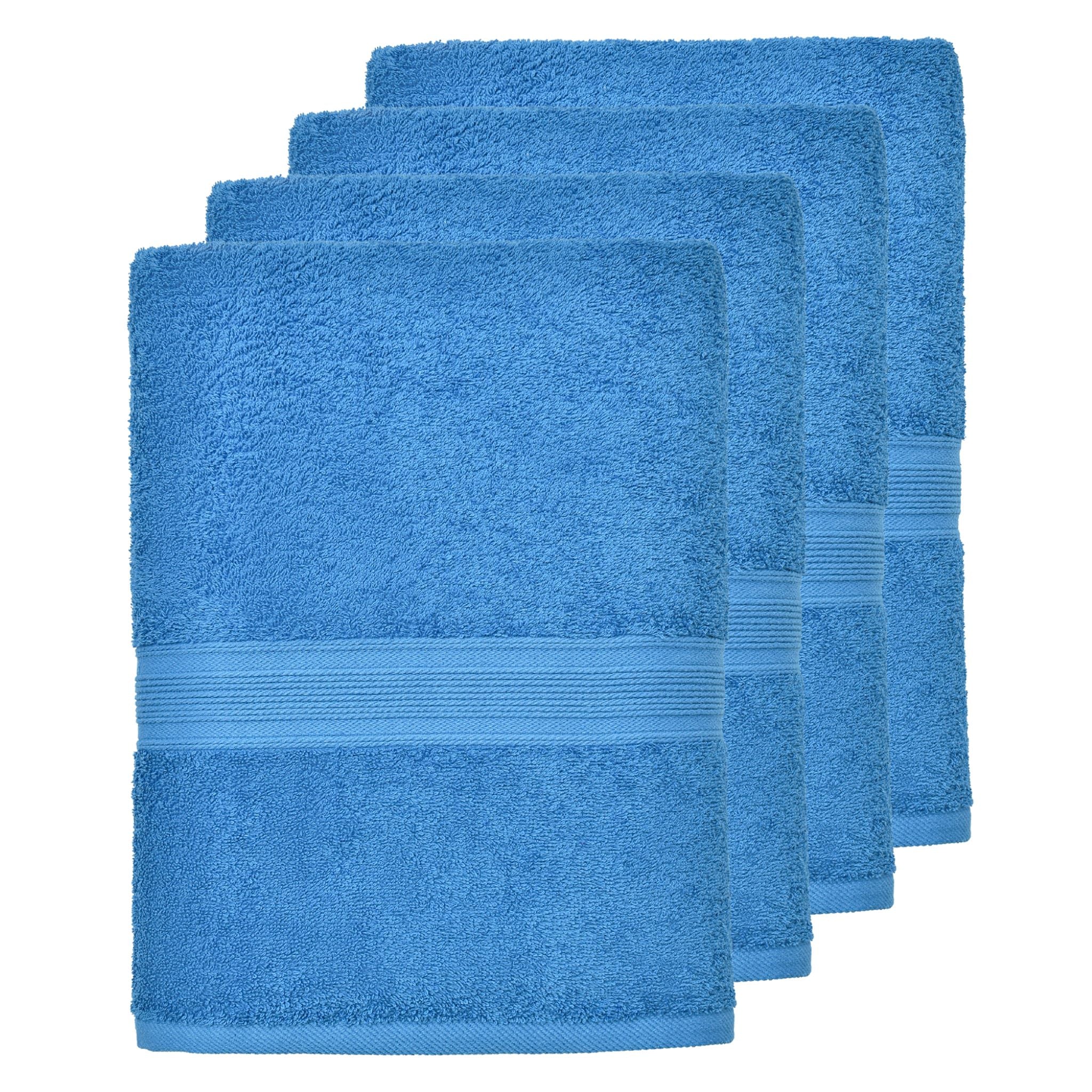 Handtücher von Leevitex – 4er Set, 100% Baumwolle, 50 x 100 cm, weich und saugfähig