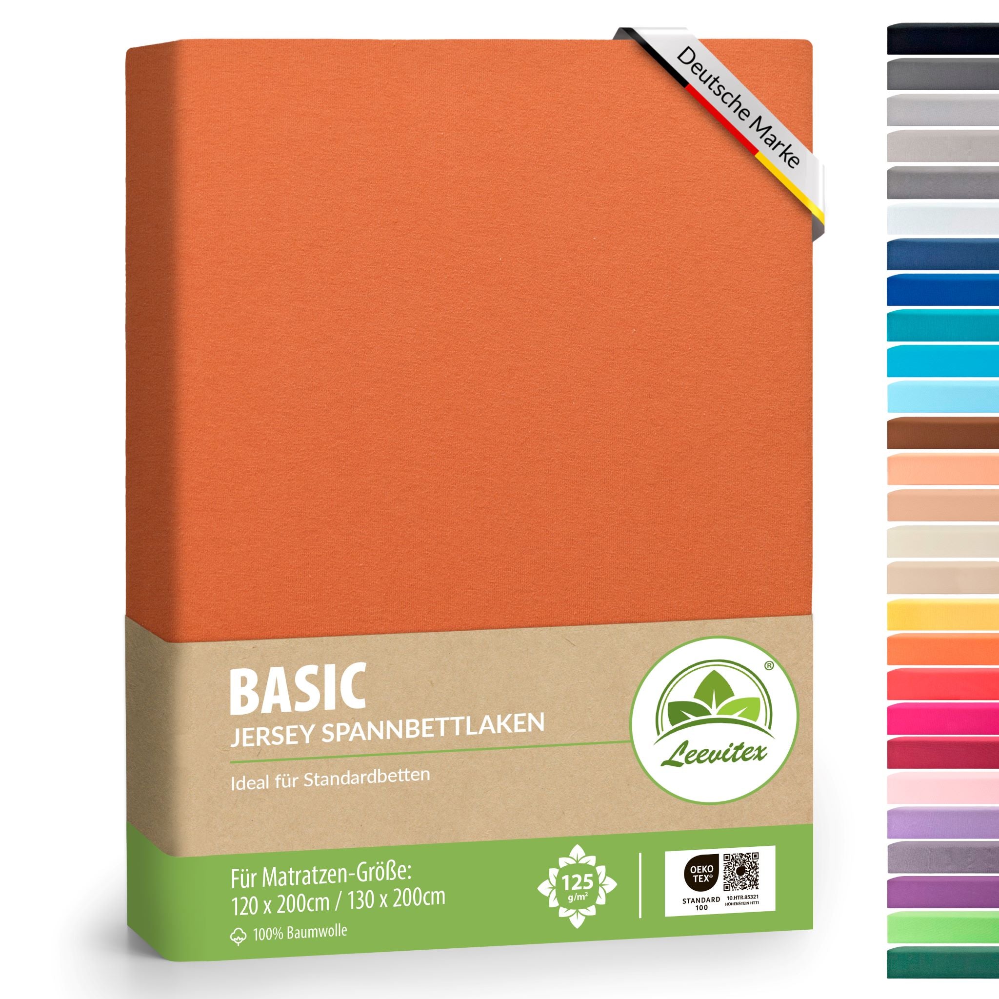 Basic Spannbettlaken 120x200 cm