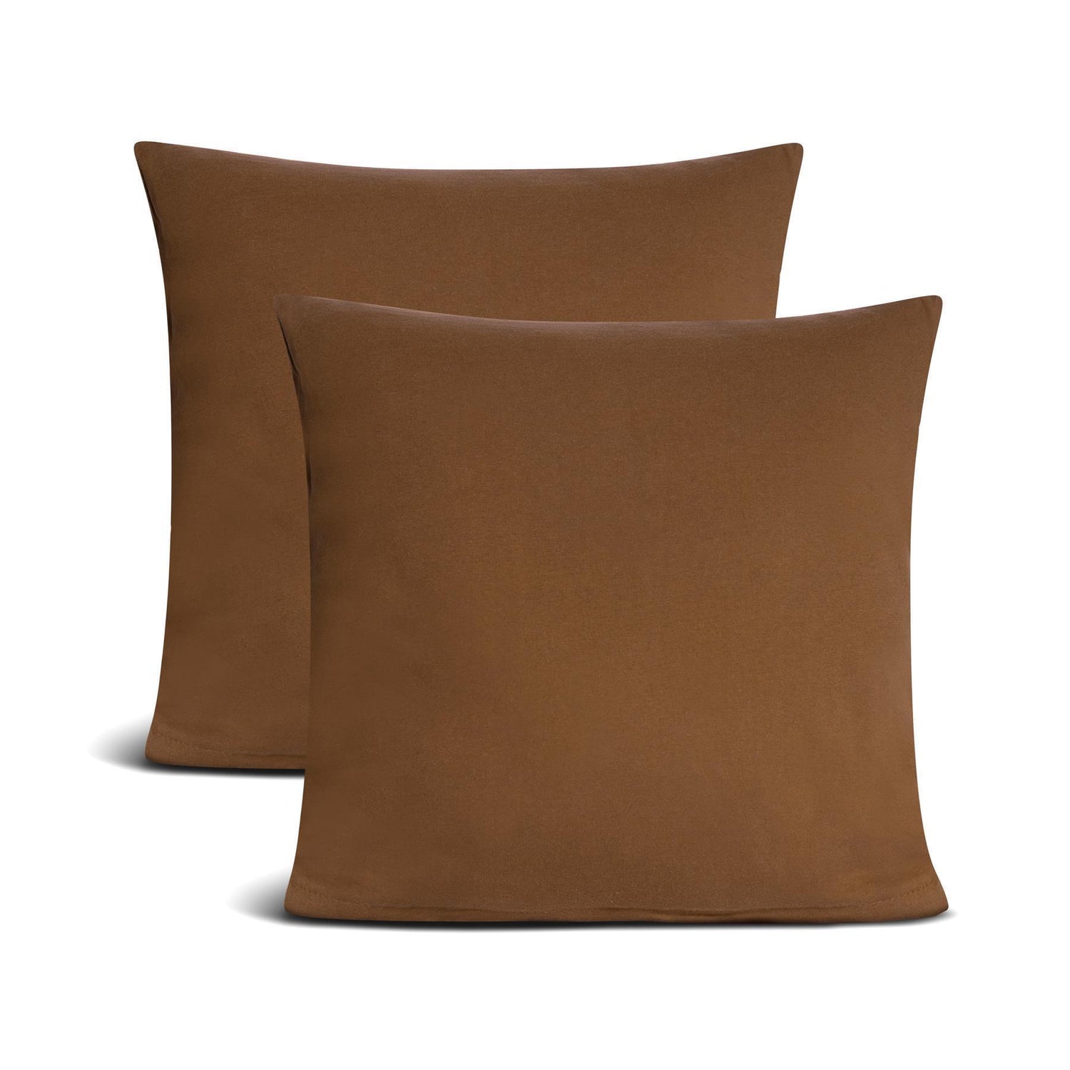 Kissenbezüge 2er Set 80x80 cm - 100% Baumwolle, stilvoll und gemütlich