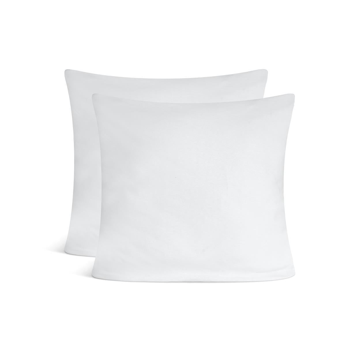 Kissenbezüge 2er Set 80x80 cm - 100% Baumwolle, stilvoll und gemütlich