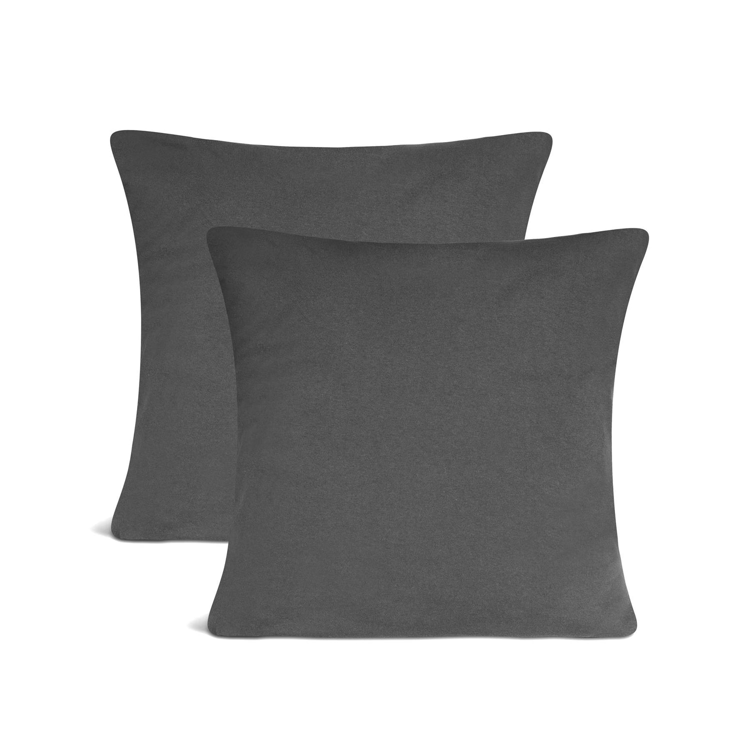 Kissenbezüge 2er Set 80x80 cm - 100% Baumwolle, stilvoll und gemütlich