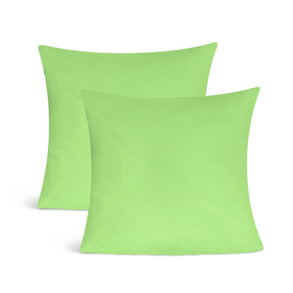 Kissenbezüge 2er Set 80x80 cm - 100% Baumwolle, stilvoll und gemütlich
