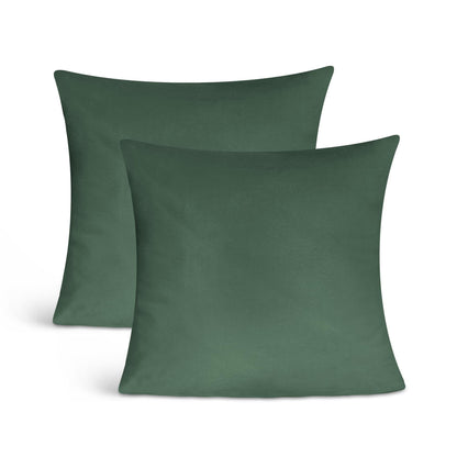 Kissenbezüge 2er Set 80x80 cm - 100% Baumwolle, stilvoll und gemütlich