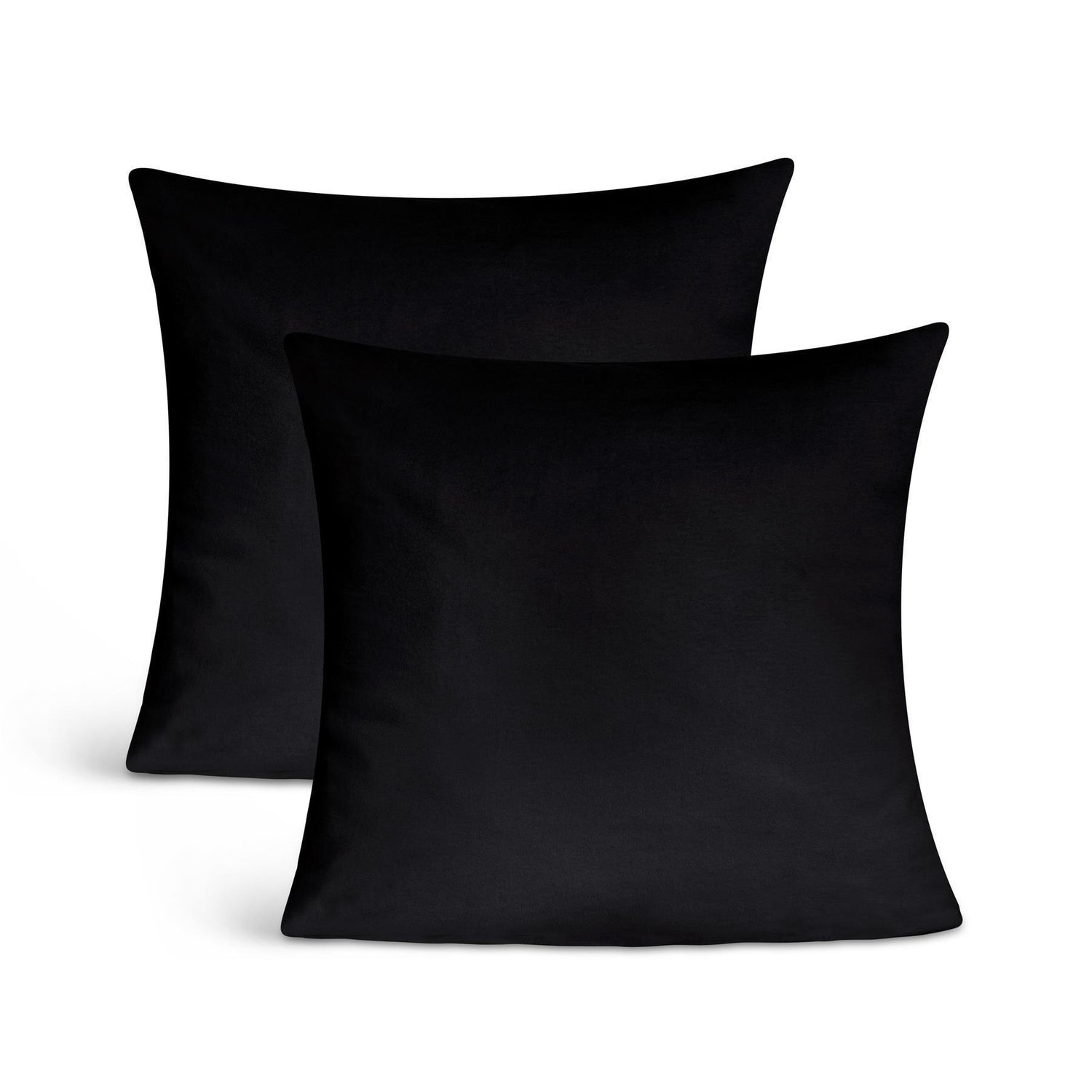 Kissenbezüge 2er Set 80x80 cm - 100% Baumwolle, stilvoll und gemütlich