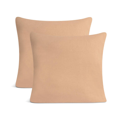 Kissenbezüge 2er Set 80x80 cm - 100% Baumwolle, stilvoll und gemütlich