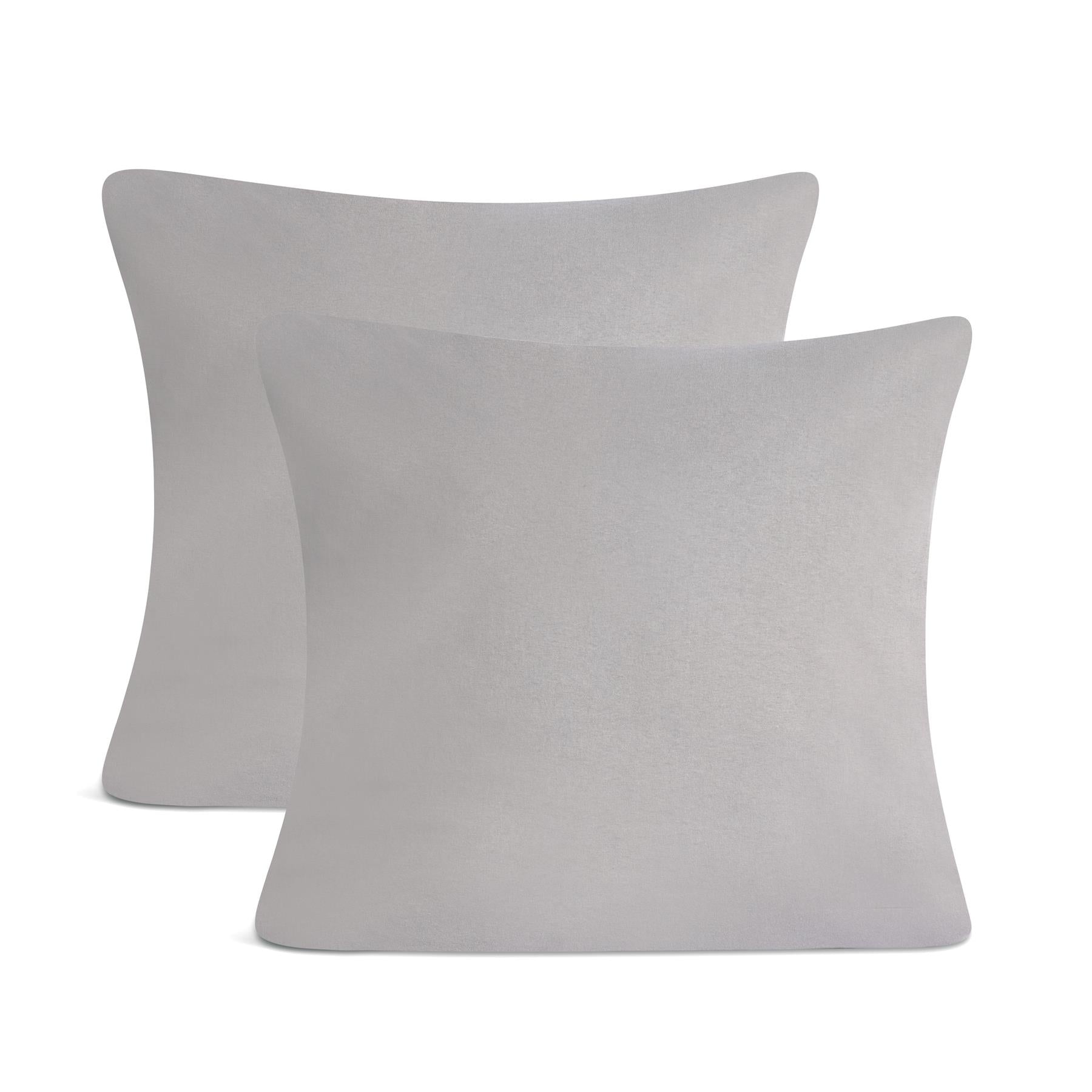 Kissenbezüge 2er Set 80x80 cm - 100% Baumwolle, stilvoll und gemütlich