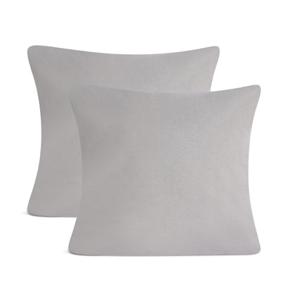 Kissenbezüge 2er Set 80x80 cm - 100% Baumwolle, stilvoll und gemütlich