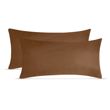 Kissenbezüge 2er Set 40x60 cm - 100% Baumwolle, stilvoll und gemütlich