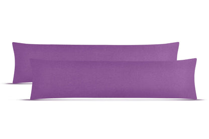 Kissenbezüge 2er Set 40x145 cm - 100% Baumwolle, stilvoll und gemütlich