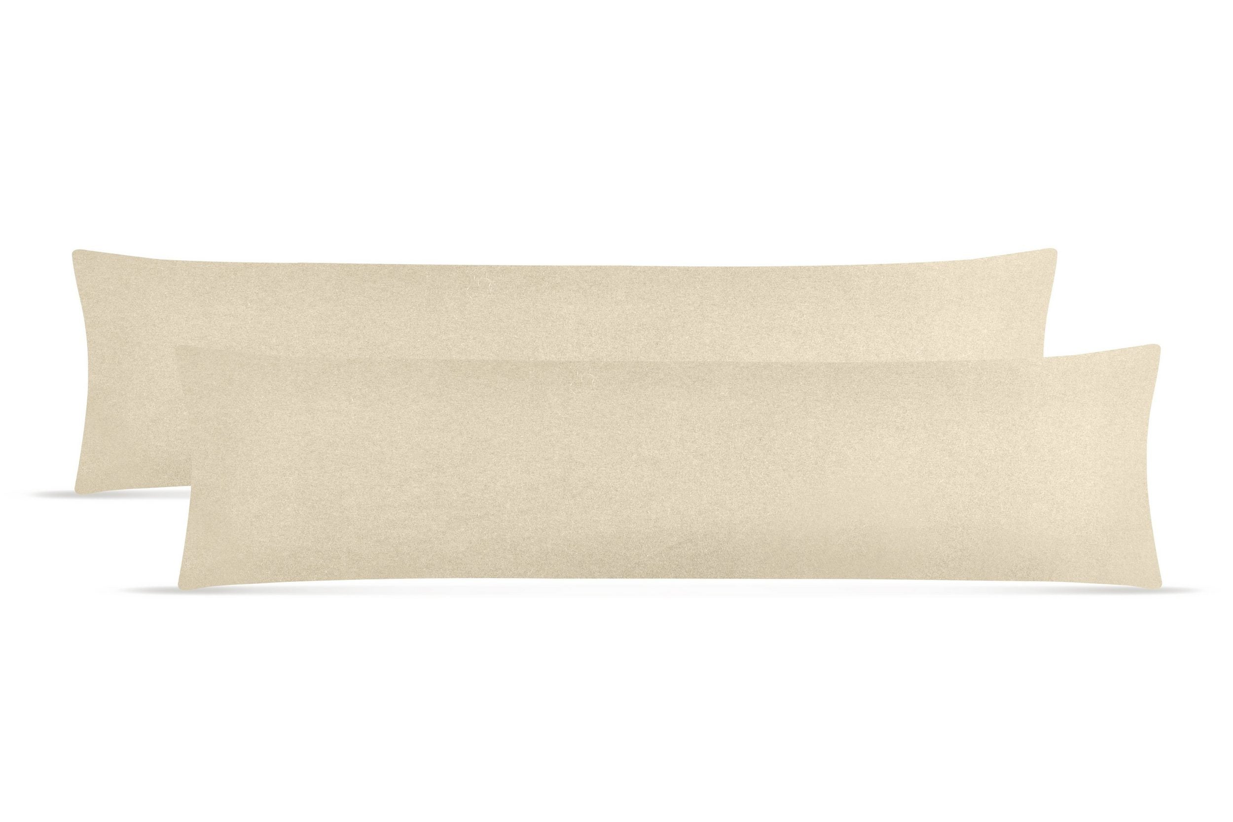 Kissenbezüge 2er Set 40x145 cm - 100% Baumwolle, stilvoll und gemütlich