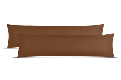 Kissenbezüge 2er Set 40x145 cm - 100% Baumwolle, stilvoll und gemütlich