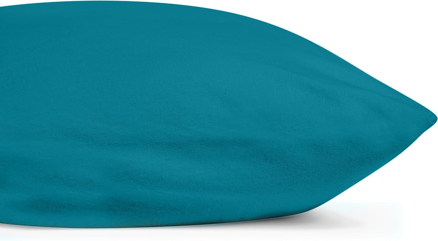 Kissenbezüge 2er Set 80x80 cm - 100% Baumwolle, stilvoll und gemütlich