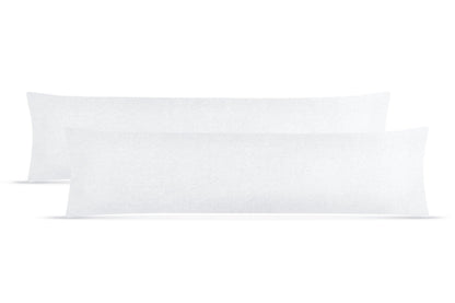 Kissenbezüge 2er Set 40x145 cm - 100% Baumwolle, stilvoll und gemütlich