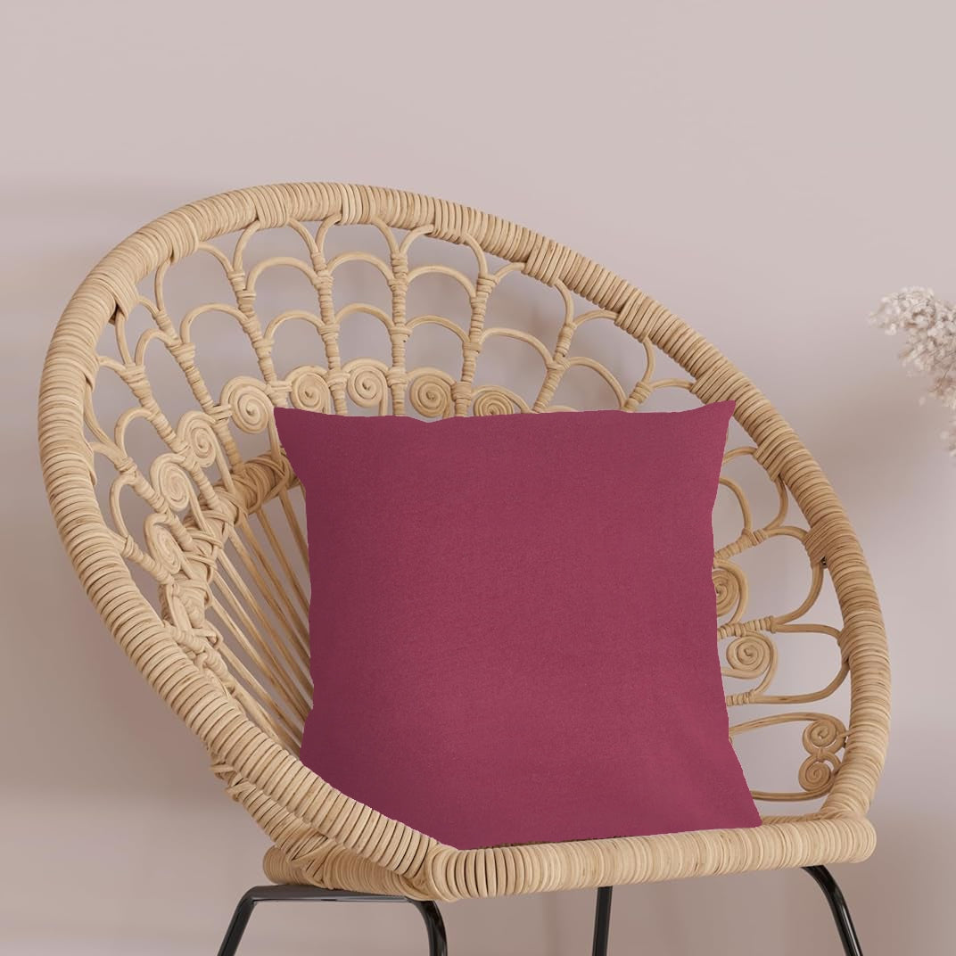 Kissenbezüge 2er Set 80x80 cm - 100% Baumwolle, stilvoll und gemütlich