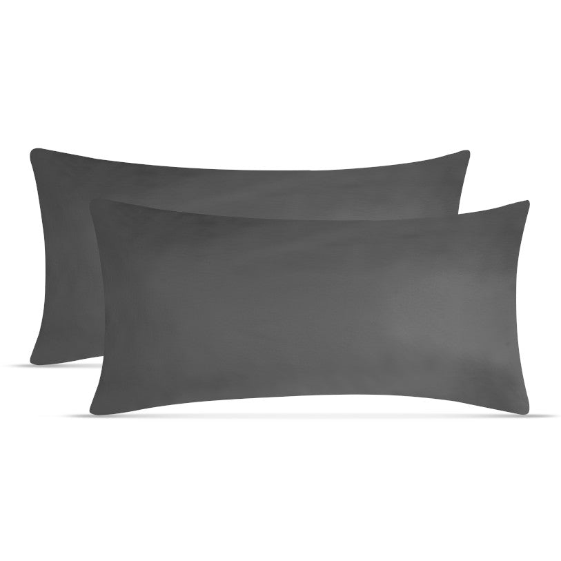 Kissenbezüge 2er Set 40x80 cm - 100% Baumwolle, stilvoll und gemütlich