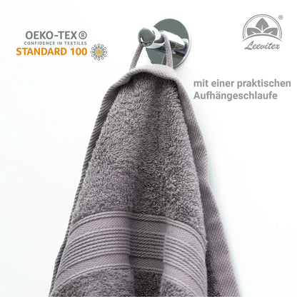 Saunatücher aus 100% Baumwolle im 1er Set – 80 x 200 cm, weich und saugfähig