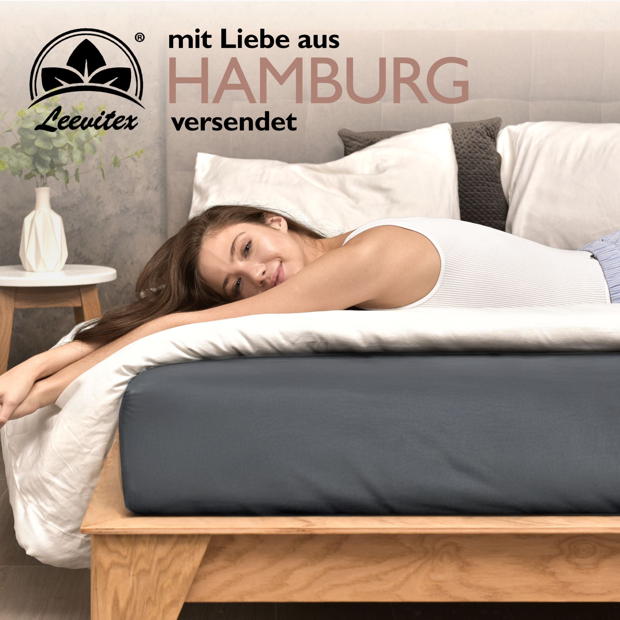 Winterspannbettlaken für 90x200 bis 100x200 cm