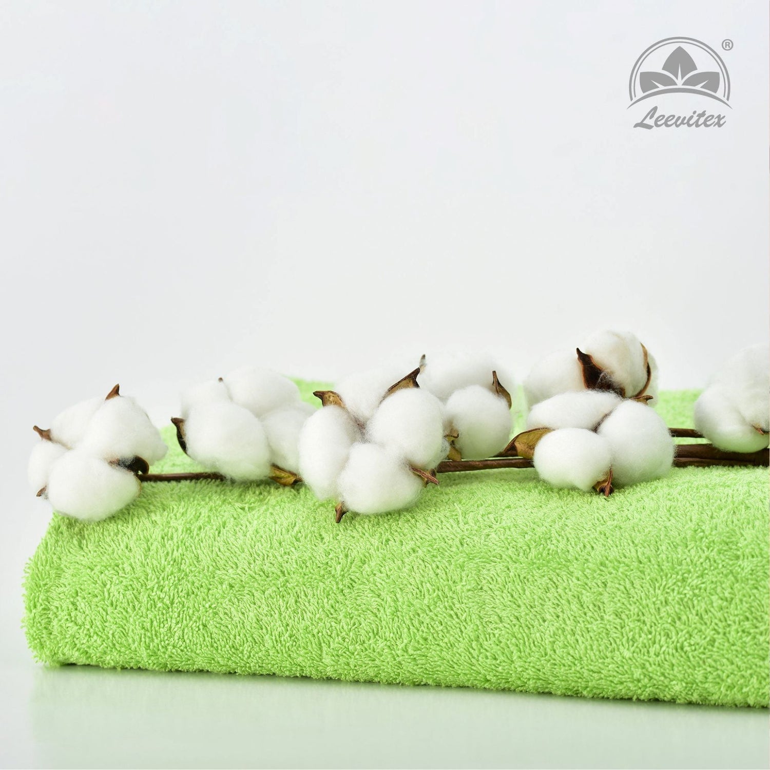 Handtücher von Leevitex – 4er Set, 100% Baumwolle, 50 x 100 cm, weich und saugfähig