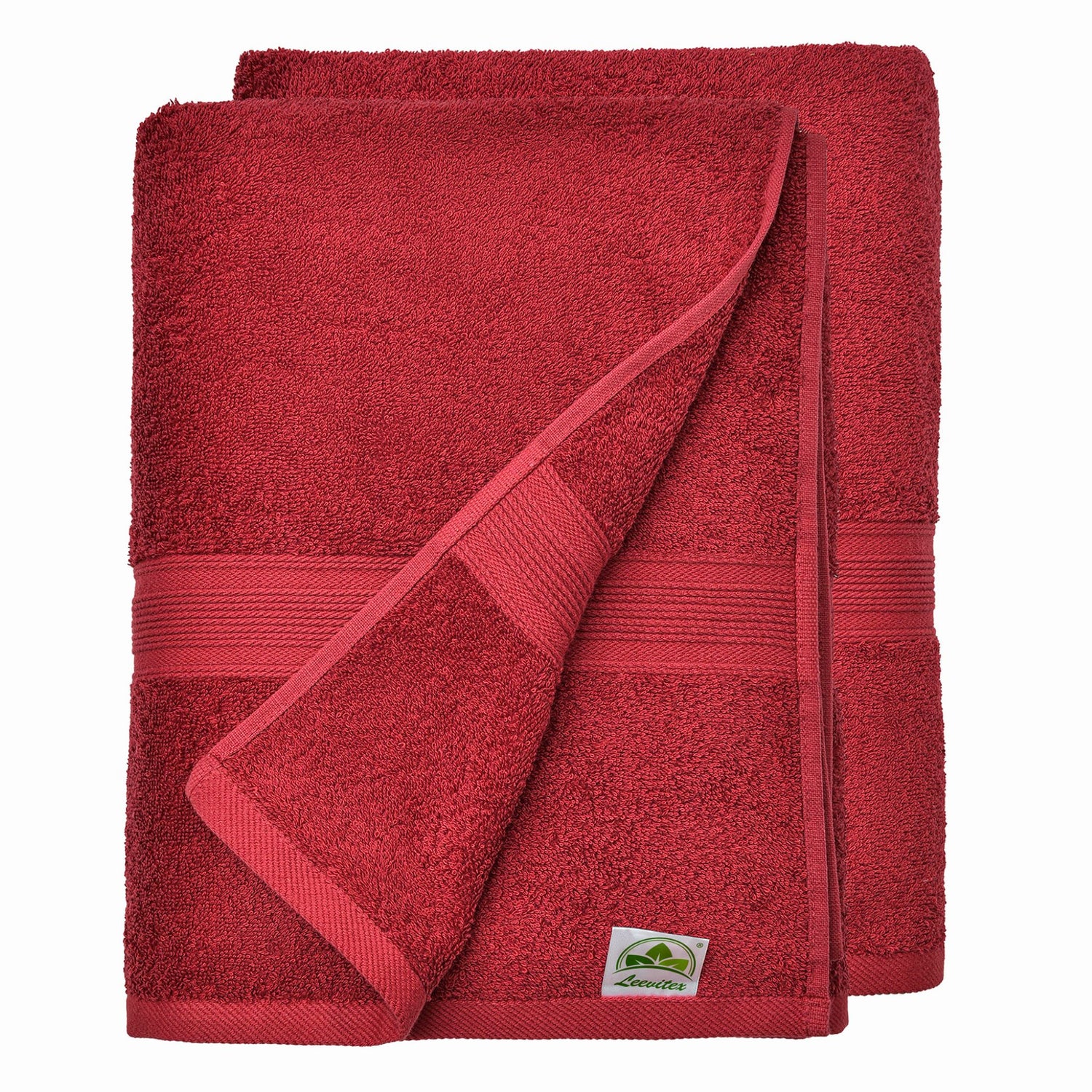 Saunatücher aus 100% Baumwolle im 2er Set – 80 x 200 cm, weich und saugfähig