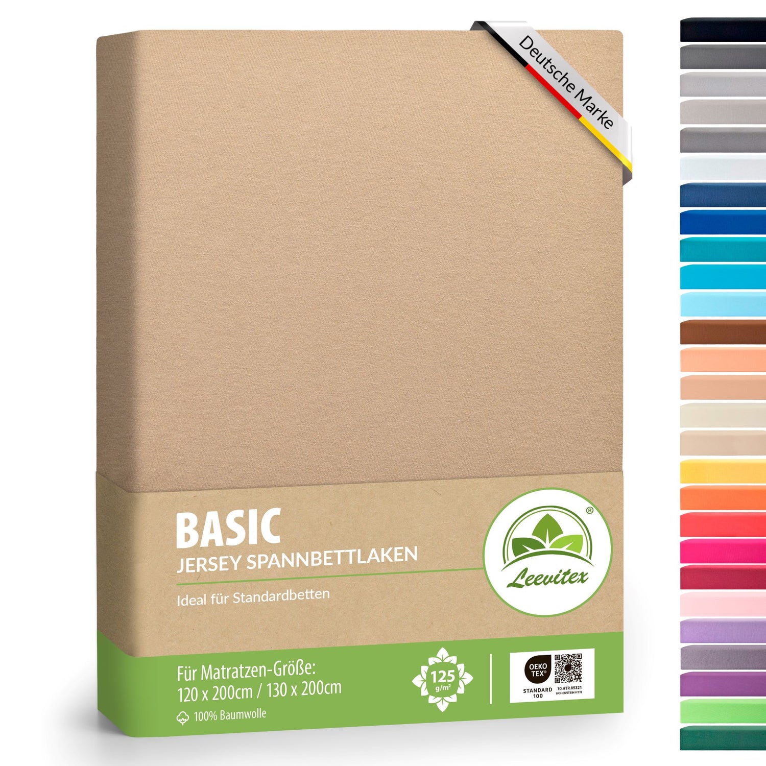 Basic Spannbettlaken 120x200 cm