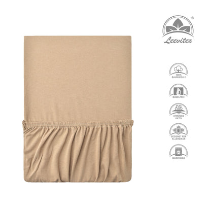 Topper Spannbettlaken 140x200 bis 160x200 / 220 cm