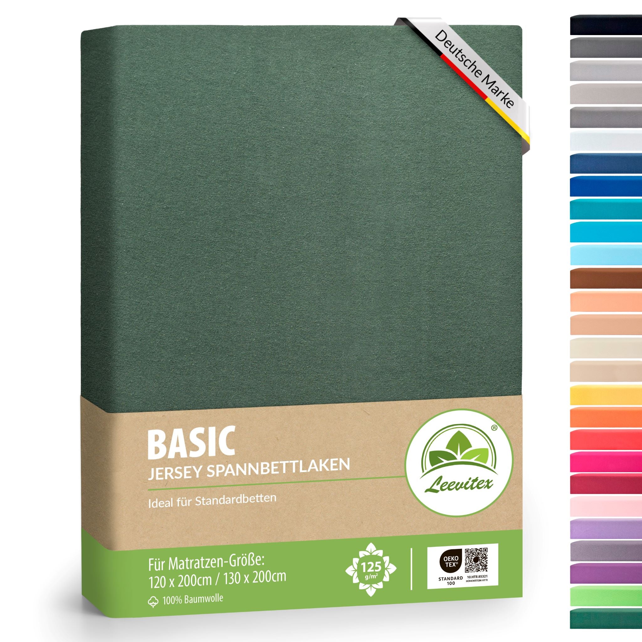 Basic Spannbettlaken 120x200 cm