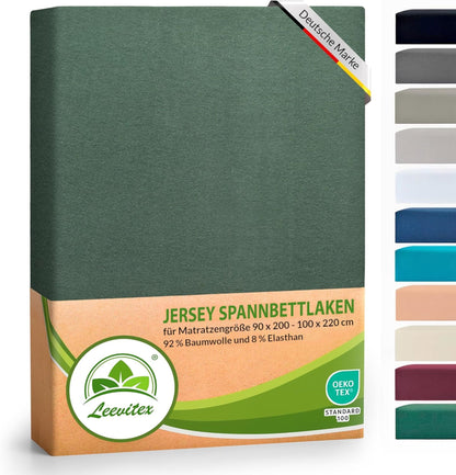 Spannbettlaken für Boxspringbetten 90x200 bis 100x220 cm