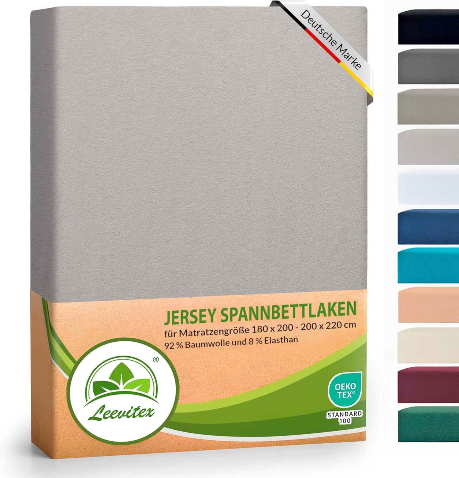 Spannbettlaken für Boxspringbetten 180x200 bis 200x220 cm