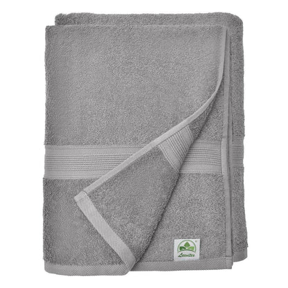 Saunatücher aus 100% Baumwolle im 2er Set – 80 x 200 cm, weich und saugfähig