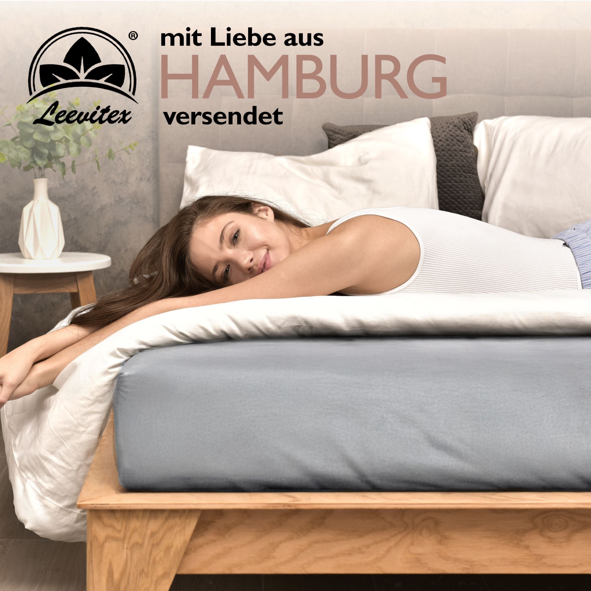 Winterspannbettlaken für 90x200 bis 100x200 cm