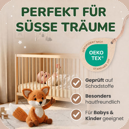 Kinderspannbettlaken von Leevitex im 2er Pack – 100% Jersey-Baumwolle, 70 x 140 cm