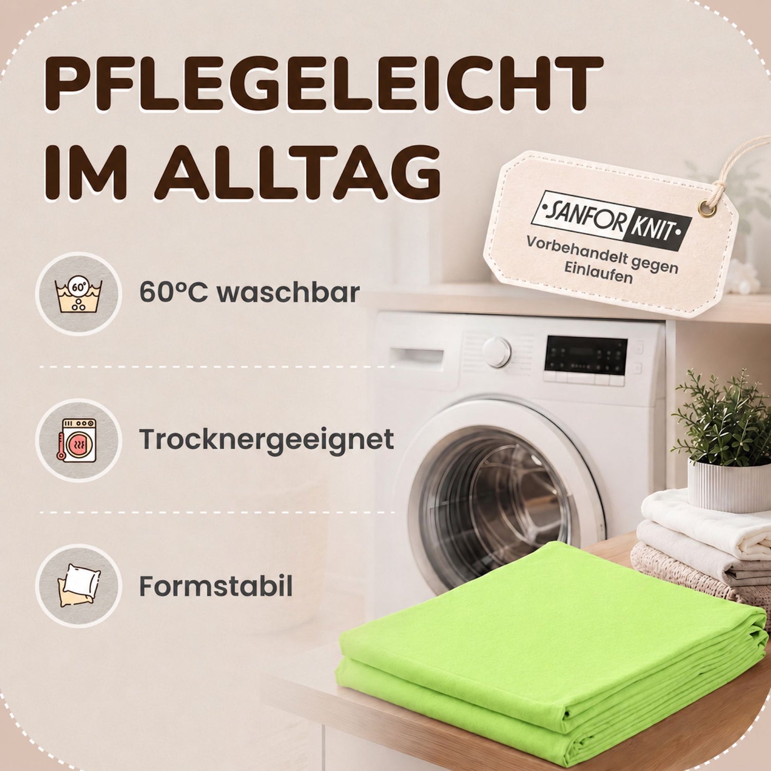 Kissenbezüge 2er Set 40x40 cm - 100% Baumwolle, stilvoll und gemütlich