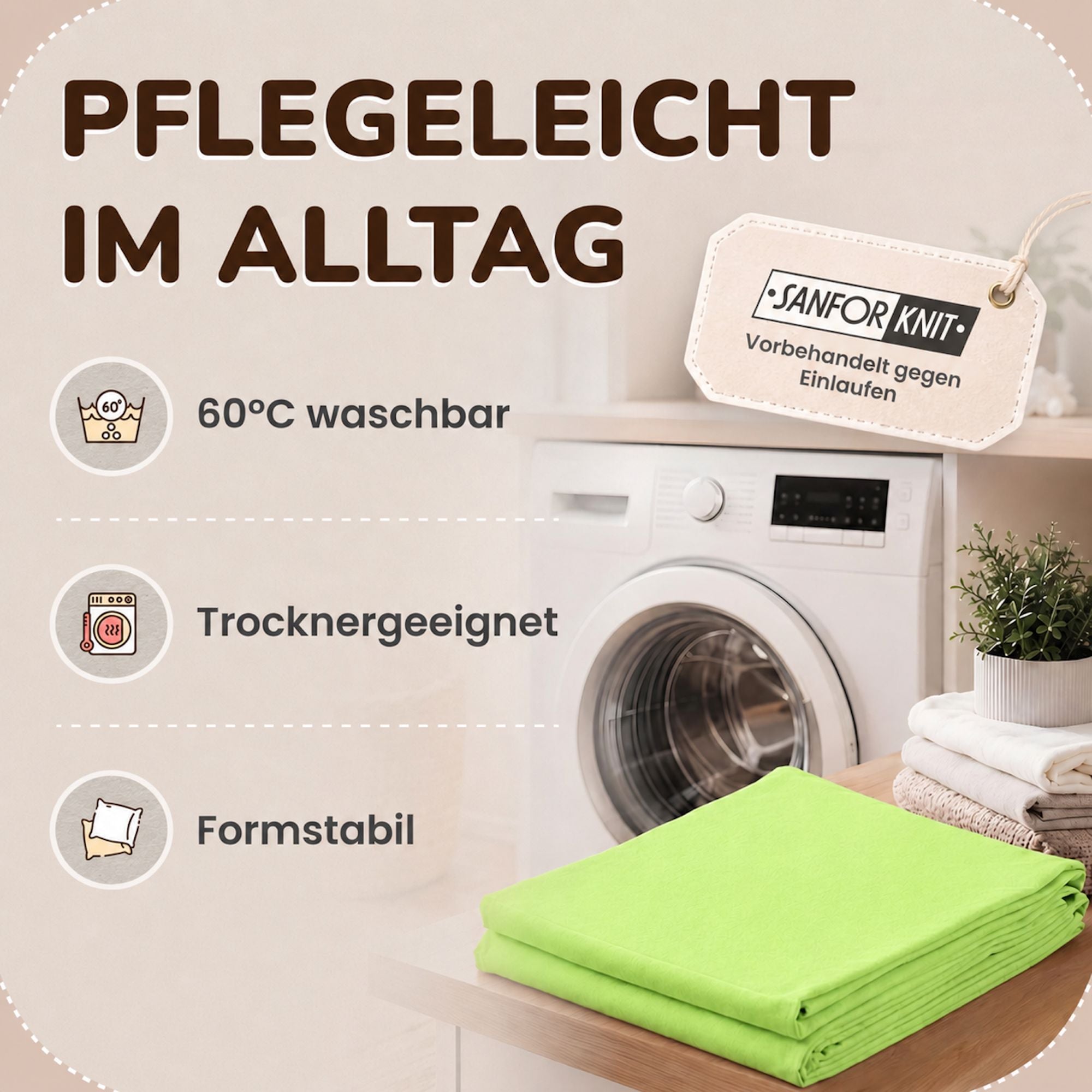 Kissenbezüge 2er Set 40x40 cm - 100% Baumwolle, stilvoll und gemütlich