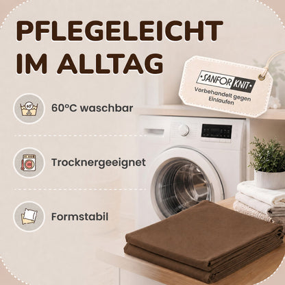 Kissenbezüge 2er Set 40x40 cm - 100% Baumwolle, stilvoll und gemütlich