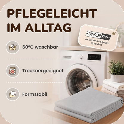 Kissenbezüge 2er Set 40x145 cm - 100% Baumwolle, stilvoll und gemütlich