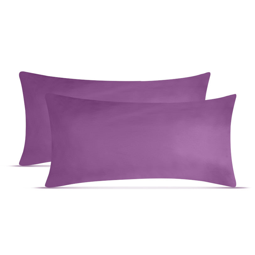 Kissenbezüge 2er Set 40x80 cm - 100% Baumwolle, stilvoll und gemütlich