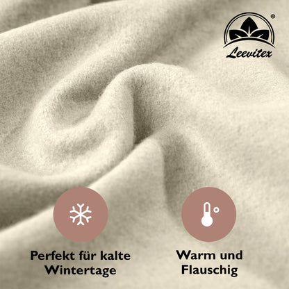 Winterspannbettlaken für 90x200 bis 100x200 cm